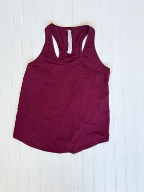 Lululemon Women's Racerback Tank Top - Burgundy